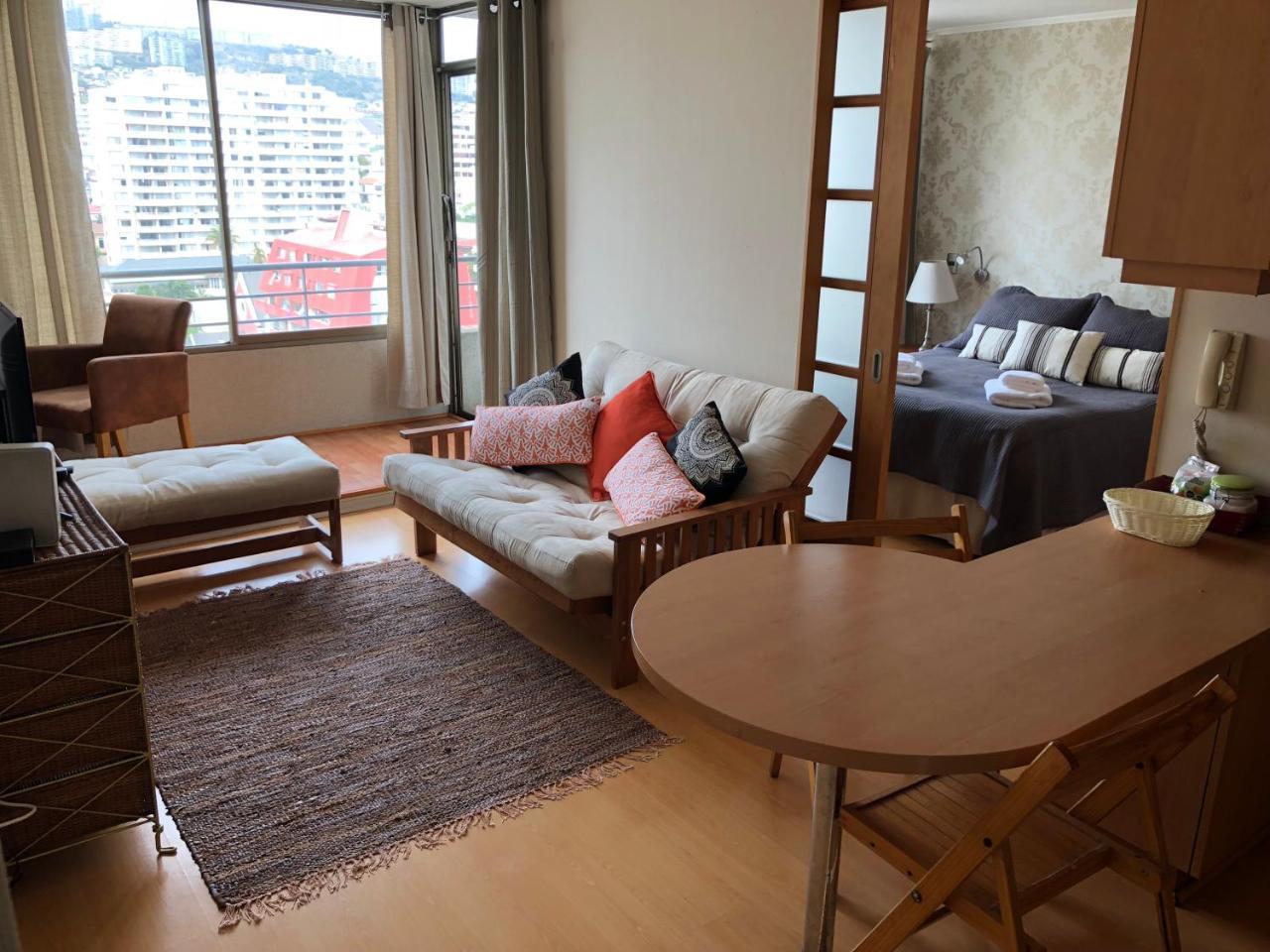 Appartamento 1201 Departamento Vs Centro Vina Vina del Mar Esterno foto