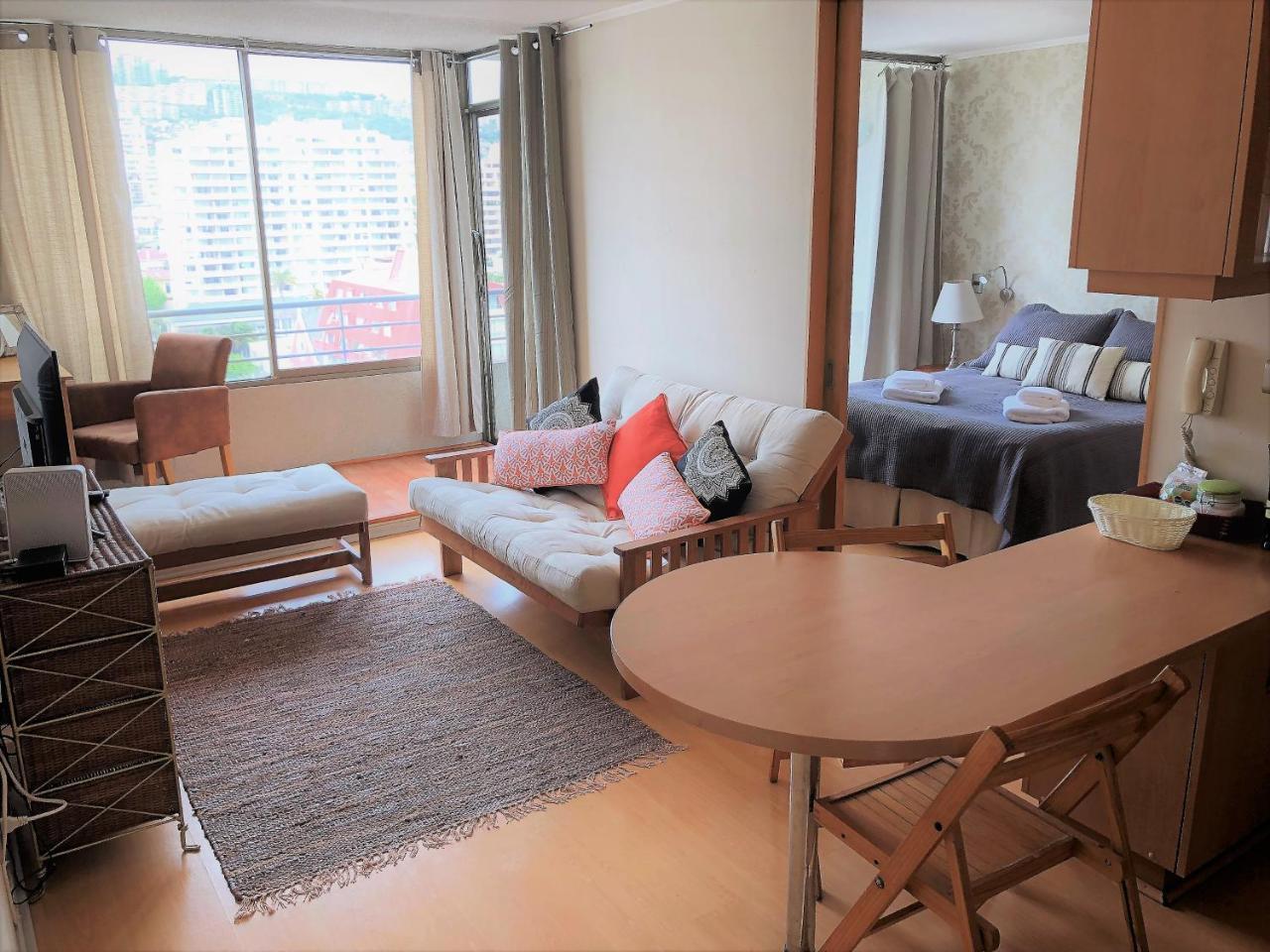 Appartamento 1201 Departamento Vs Centro Vina Vina del Mar Esterno foto